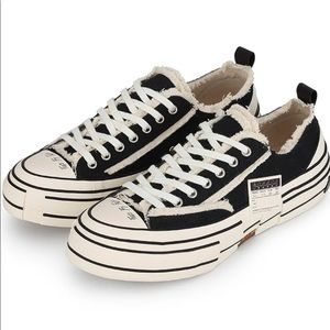 SOLD‼️Black low top XVESSEL sneakers